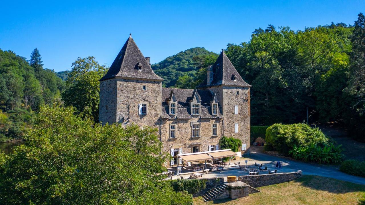Camping Le Chateau Du Gibanel Saint-Martial-Entraygues Buitenkant foto